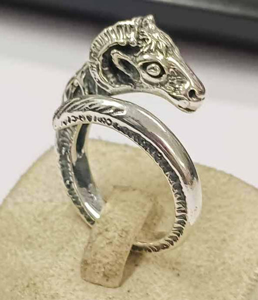 925 Sterling selling Silver ring indian face size 10