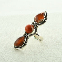 Gorgeous Mexican Opal Sterling Silver Ring