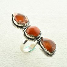 Gorgeous Mexican Opal Sterling Silver Ring