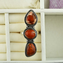 Gorgeous Mexican Opal Sterling Silver Ring