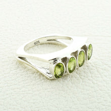 Peridot Ring - August Birthstone Silver Jewelry