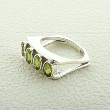 Peridot Ring - August Birthstone Silver Jewelry