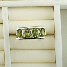Peridot Ring - August Birthstone Silver Jewelry