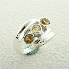 Citrine Sterling Silver Ring