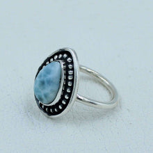 Gorgeous larimar ring - Unisex Larimar Ring