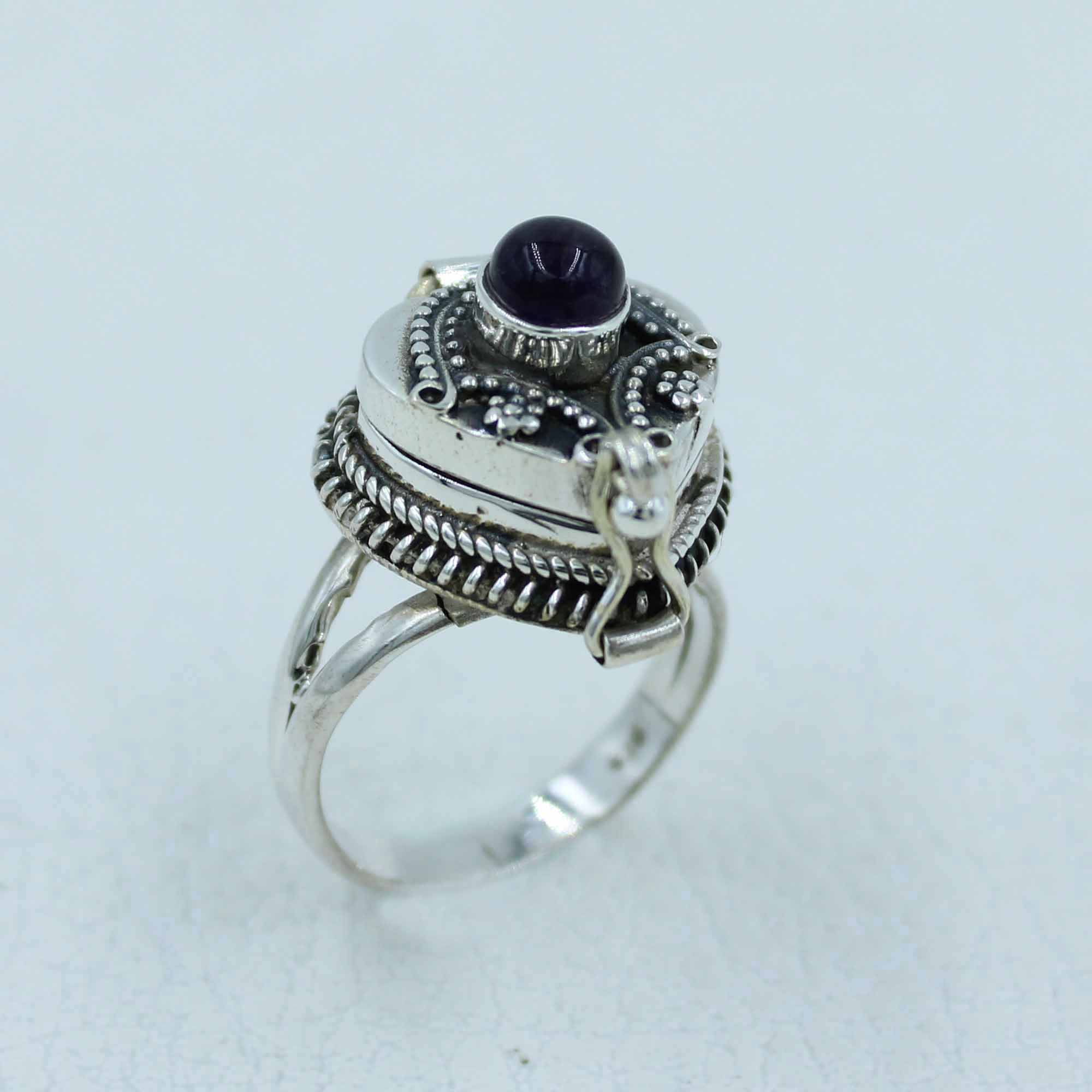 925 Sterling Silver Amethyst Jewerly