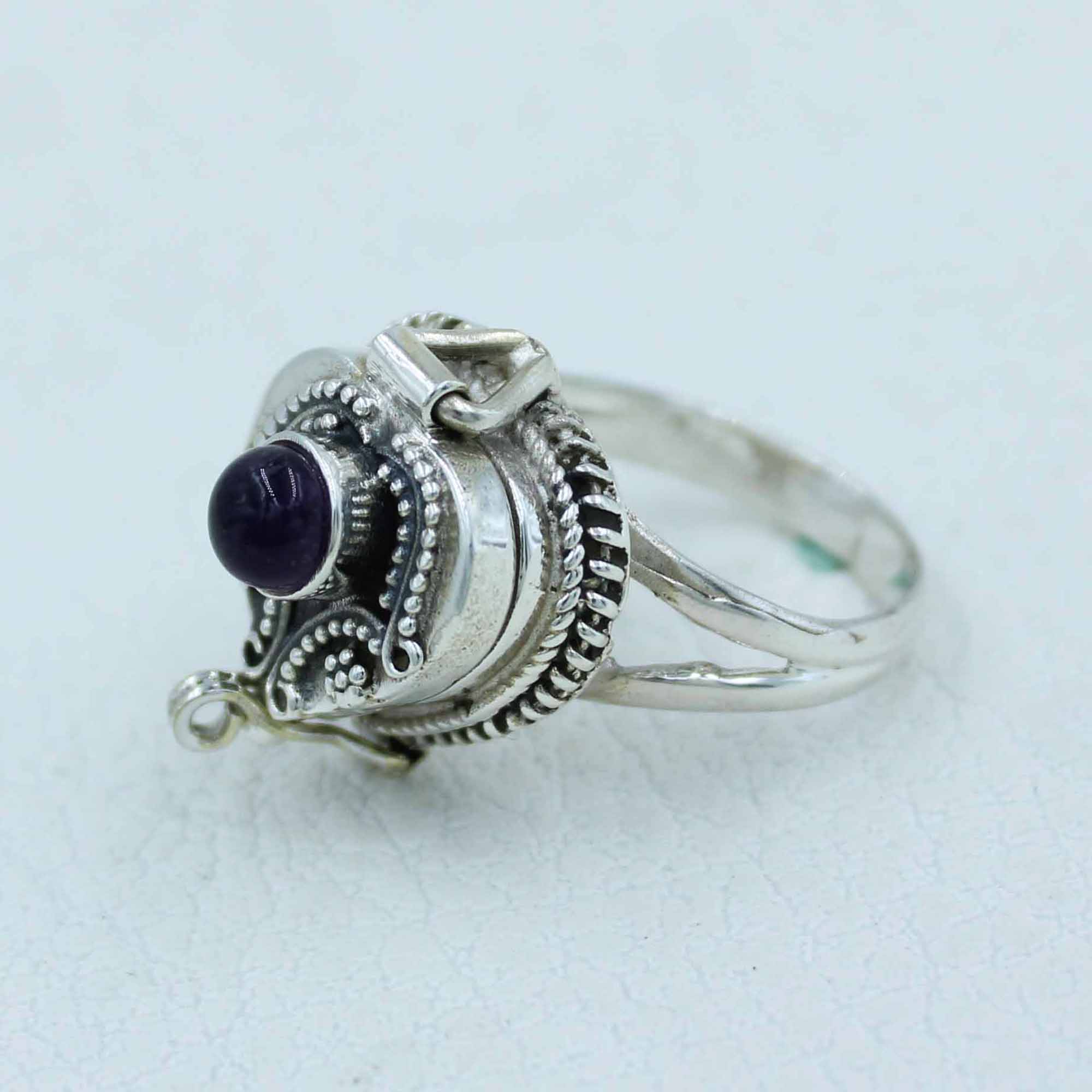 925 Sterling Silver Amethyst Jewerly