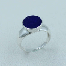 Lapis Ring 9 - Sterling Silver Lapis Ring
