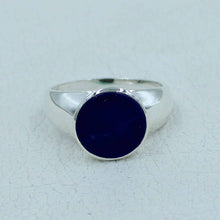 Lapis Ring 9 - Sterling Silver Lapis Ring