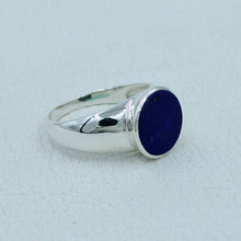 Lapis Ring 9 - Sterling Silver Lapis Ring