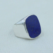 Sterling Silver Lapis Ring - Lapis Lazuli Jewelry 9