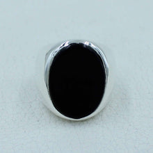 Onyx Jewelry - 925 Silver Onyx Ring, Onyx Ring Size 11