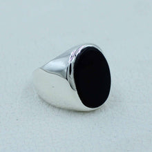 Onyx Jewelry - 925 Silver Onyx Ring, Onyx Ring Size 11