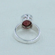 Pink Tourmaline Engagement Ring - Deep Pink Tourmaline