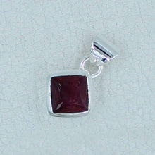 Pink Tourmaline Silver Pendant - Pink Tourmaline Jewelry