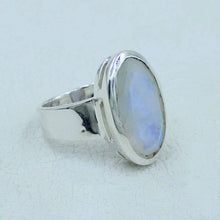 Blue Moonstone Women Ring - 925 Silver Made Jewelry