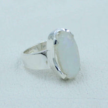 Rainbow Moonstone Silver Gift Ring