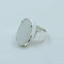 Rainbow Moonstone Silver Gift Ring