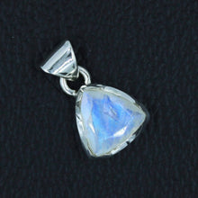 Trillion Moonstone Sterling Silver Pendant