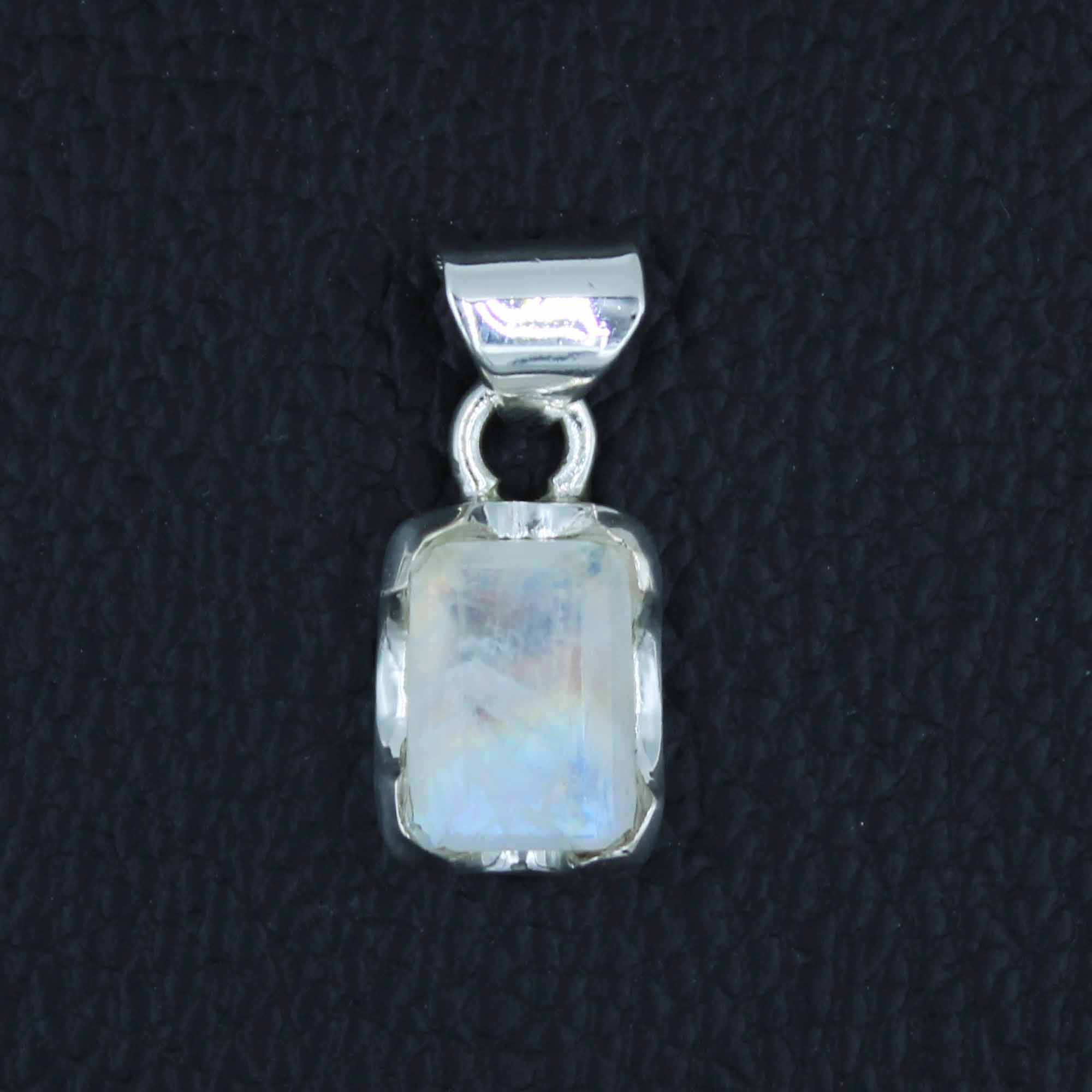 Faceted Moonstone Pendant Moonstone Jewelry