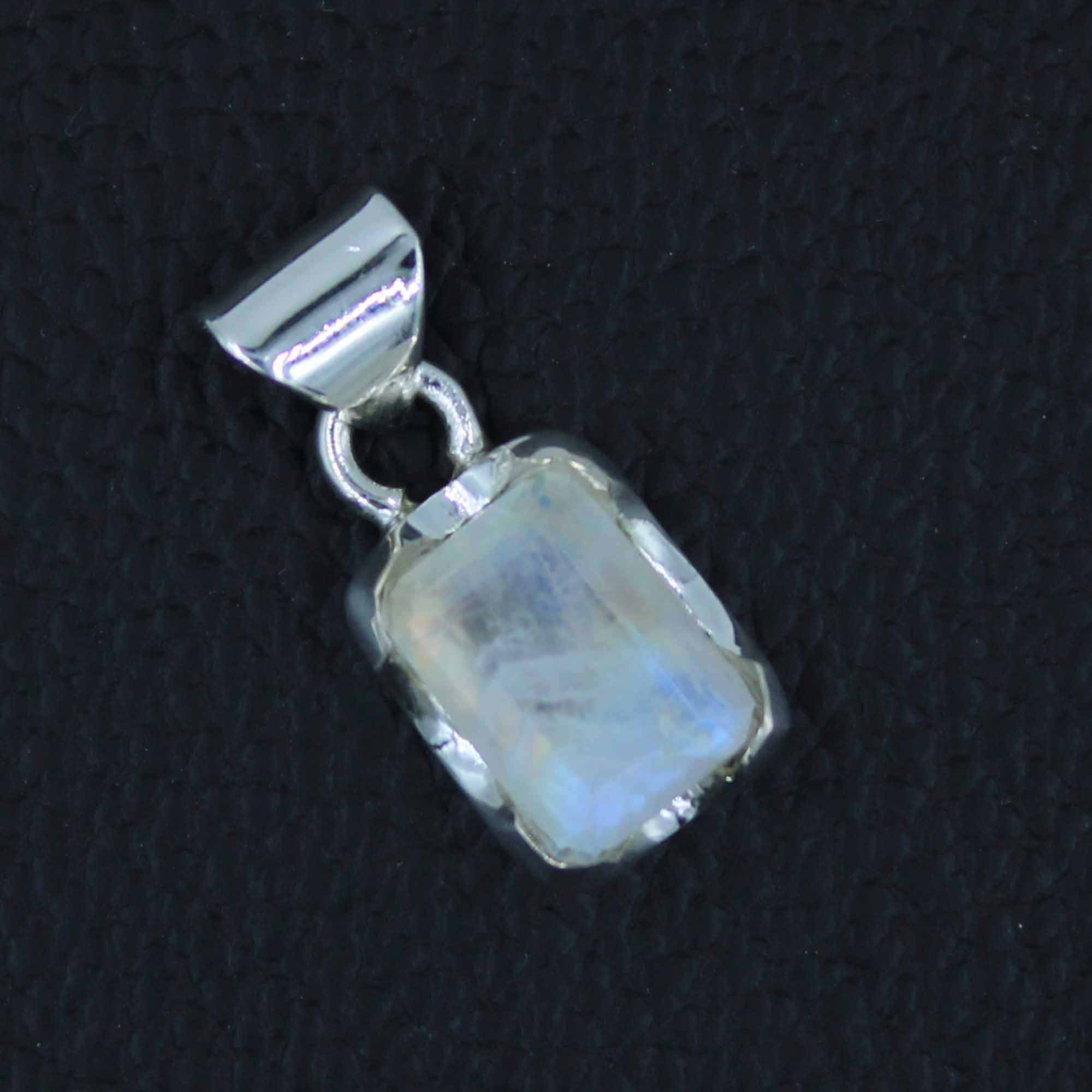Faceted Moonstone Pendant Moonstone Jewelry