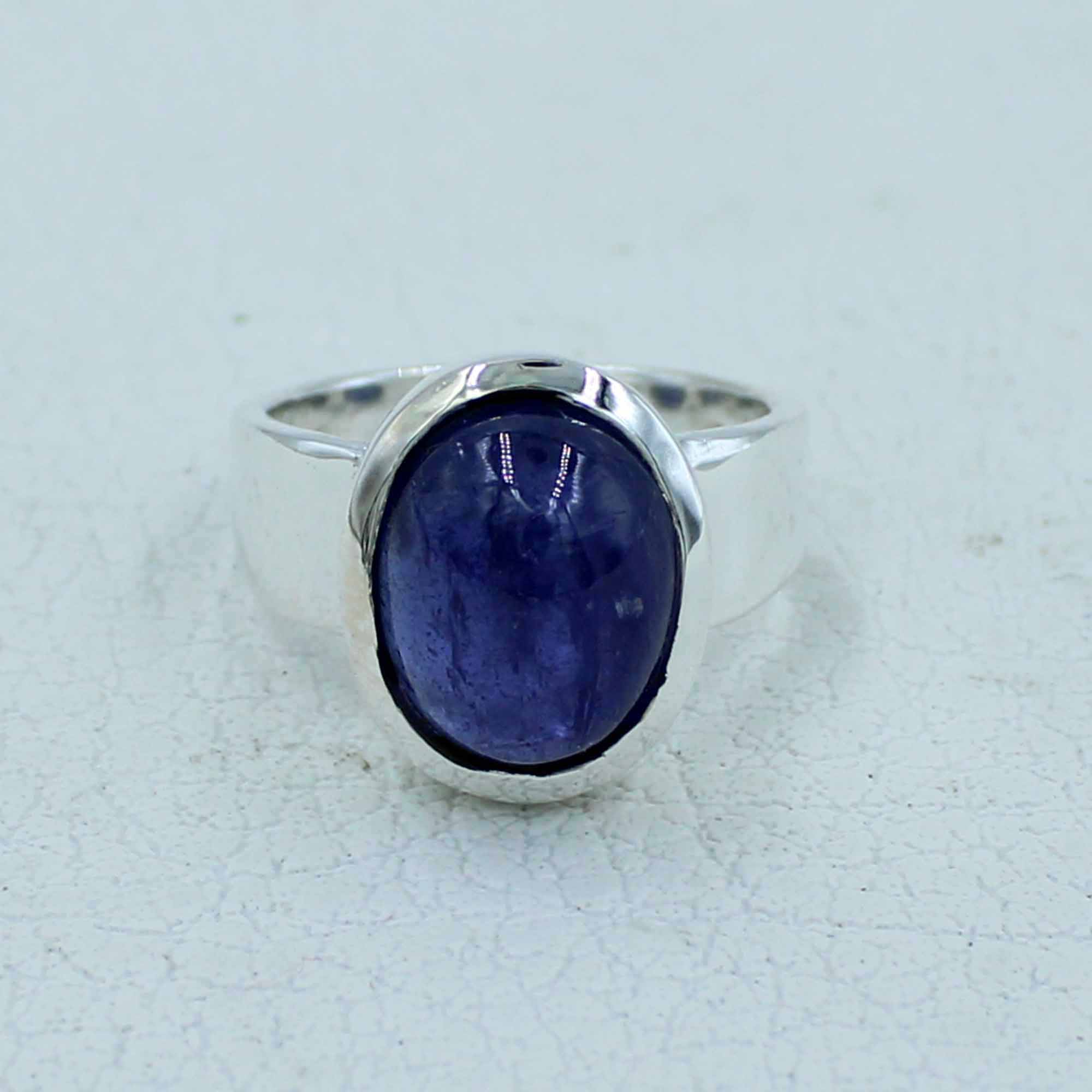 Genuine natural Tanzanite - December Birthstone size 8