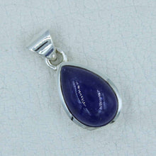 100% Genuine Tanzanite Silver Pendant