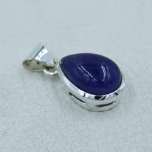 100% Genuine Tanzanite Silver Pendant