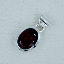 Mozambique Garnet 925 Sterling Silver Pendant
