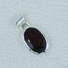 Garnet Silver Handmade Pendant