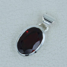 Garnet Silver Handmade Pendant