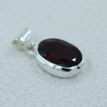 Garnet Silver Handmade Pendant