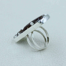 Wild Horse Jasper 925 Sterling Silver Ring