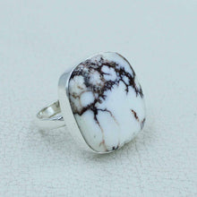 925 Silver Wild Horse Jasper Ring