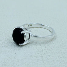 Black Onyx Sterling Silver Ring