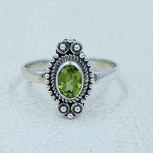 Peridot Handmade 925 Sterling Silver Ring Silver Designer Ring