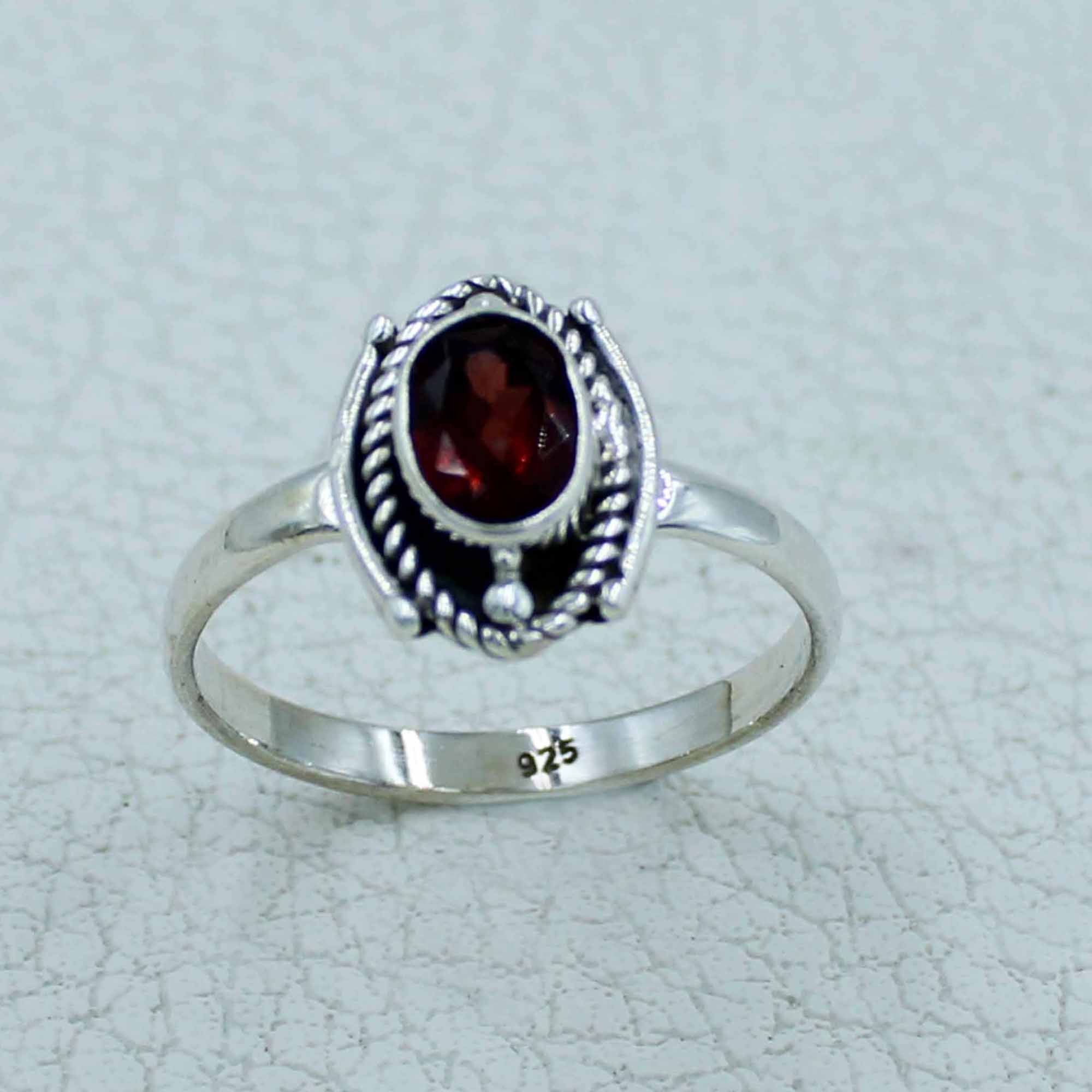 Amethyst Designer 925 Sterling Silver Ring