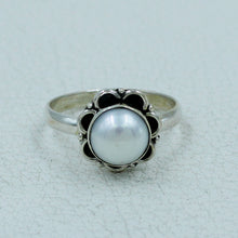 South Sea Pearl Sterling Silver Ring