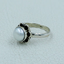 South Sea Pearl Sterling Silver Ring