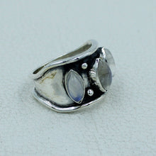 New Designed 925 Sterling Silver Moonstone Ring
