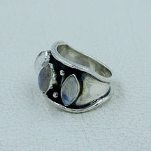 New Designed 925 Sterling Silver Moonstone Ring