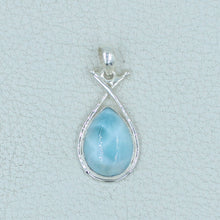 Blue Larimar Gemstone Pendant - Larimar Jewelry