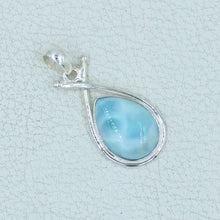 Blue Larimar Gemstone Pendant - Larimar Jewelry