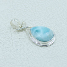 Blue Larimar Gemstone Pendant - Larimar Jewelry