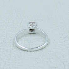 6 MM Round Cut Stone Silver Ring - Citrine, Peridot, Garnet, Amethyst, Onyx Gemstone
