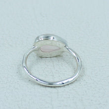 Rose Quartz Ring - Rose Quartz Ring - Sterling Sliver Rose Quartz Ring