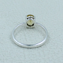 Garnet Minimalist Ring 925 Silver Birthstone Gift Jewelry