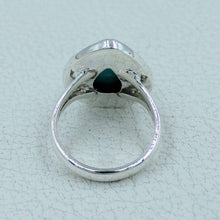 Mexican Turquoise with Sterling Silver Ring