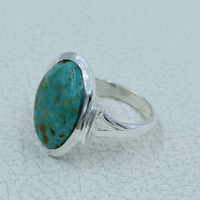 925 Sterling Silver Mexican Turquoise Ring