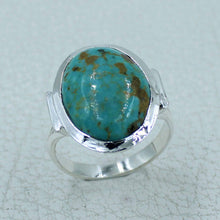 925 Sterling Silver Mexican Turquoise Ring